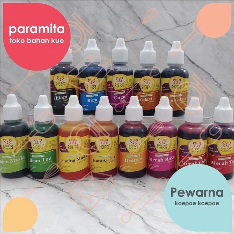 

Koepoe Koepoe Pewarna Makanan 30ml
