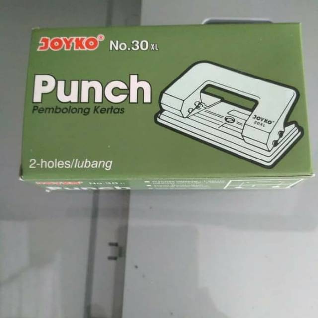 

Pembolong kertas kecil / punch 30xl merk Joyko