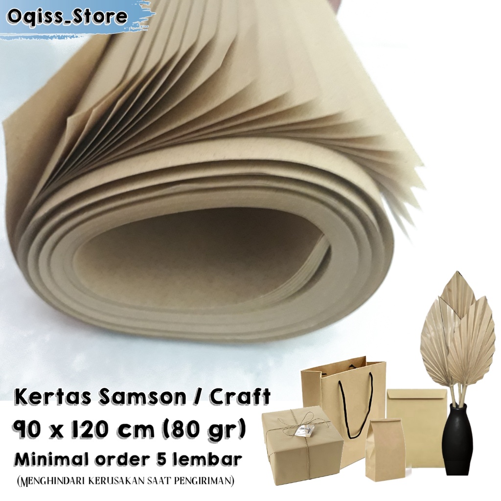 

OQISS Kertas Kraft Packing Samson Big Size