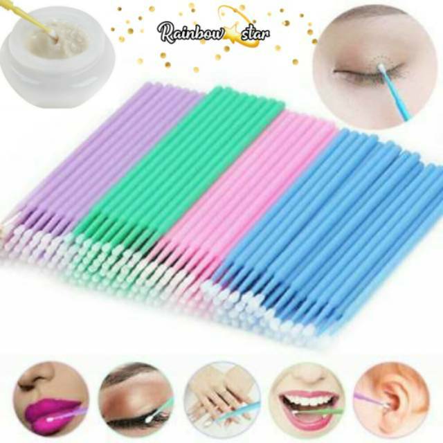 Microbrush For Eyelash Extension Pack / Micro Applicator Dental