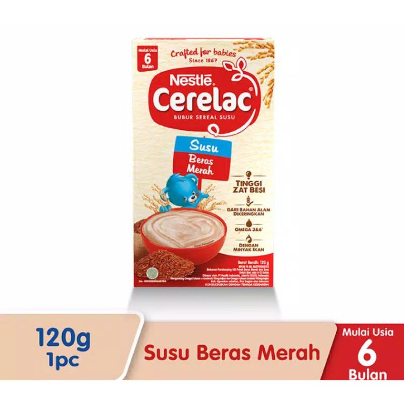 cerelac susu beras merah