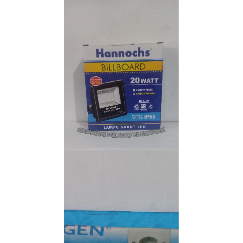LAMPU SOROT BILLBORD HANNOCHS 20 WATT