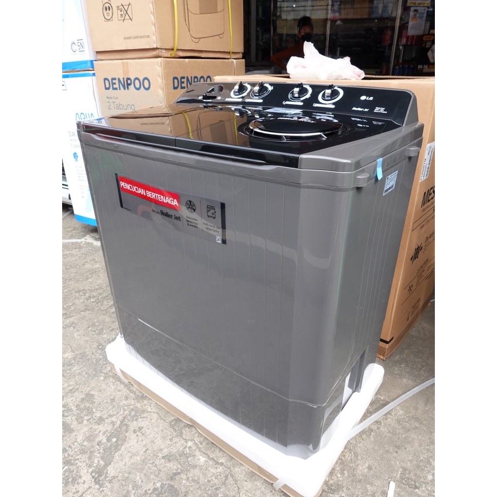 MESIN CUCI LG TWINTUB 14KG P1400RTM