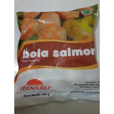 

Minaku Bola Salmon 500gram