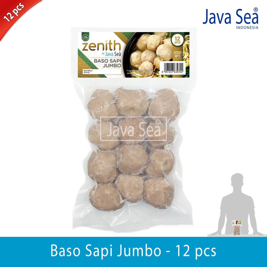 

Baso Sapi Jumbo Premium 12 pcs per pack Zenith