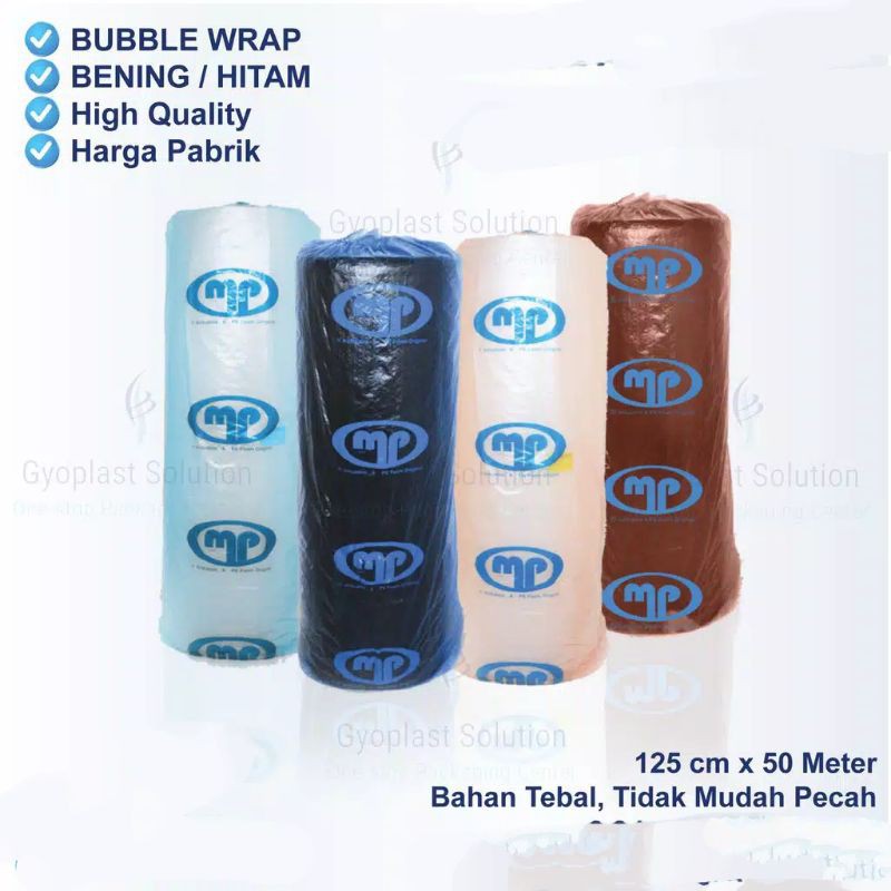 Buble Warp Wrapping Murah / buble wrap 3 kg MP / buble wrap 125 cm x 50 meter