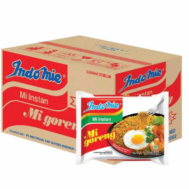 

Indomie goreng 85gr
