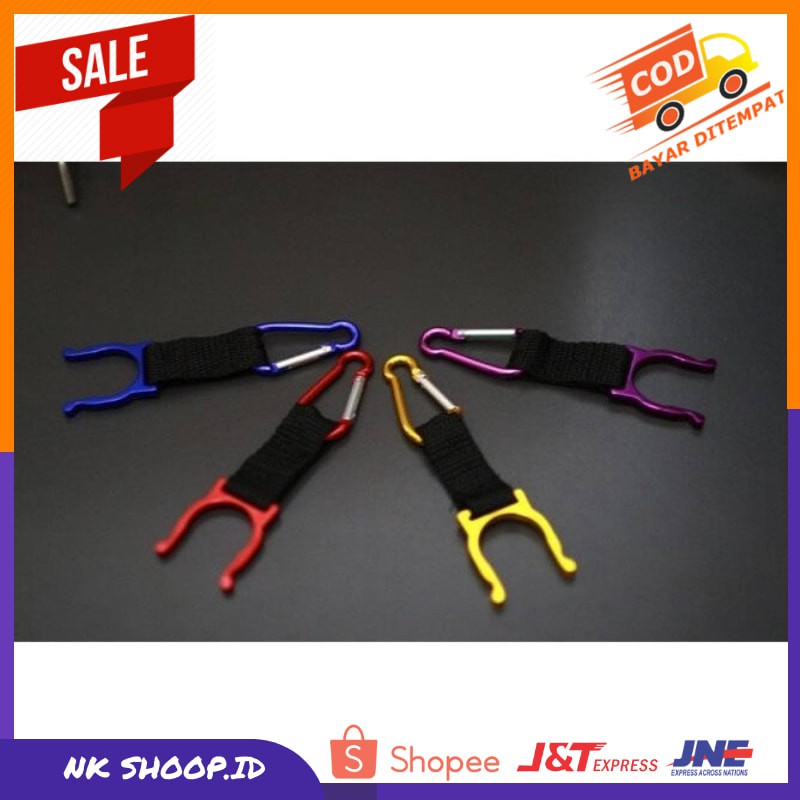 Holder Mineral Bottle Buckle Keychain / Pengait Botol Minum - 5X