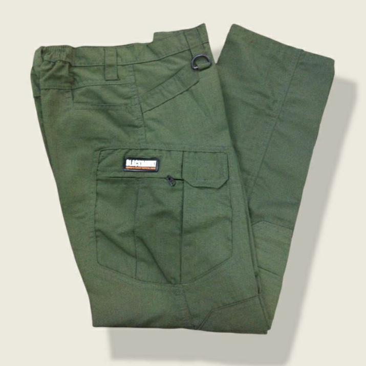 CELANA RIPSTOK TACTICAL POLPP HIJAU BAWAHAN KEMEJA KREM POL PP