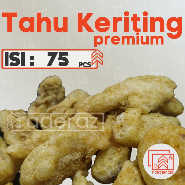 

Tahu KERITING PREMIUM 75pcs isi untuk Toping Baso Aci Seblak Indomie by RADERAZ (bisa GROSIR bisa COD)