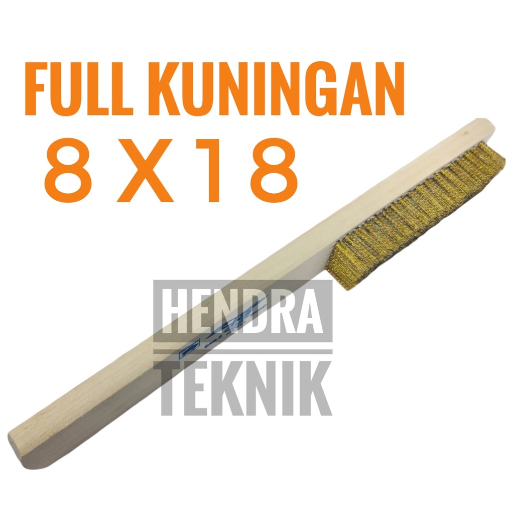 ORIGINAL SIKAT KUNINGAN ASLI GAGANG KAYU SIKAT KUNINGAN PEGANGAN KAYU SIKAT MESIN SERBAGUNA