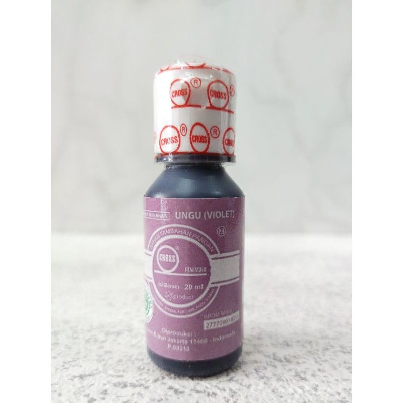 

Pewarna Makanan Cross warna Ungu (Violet) 20ml
