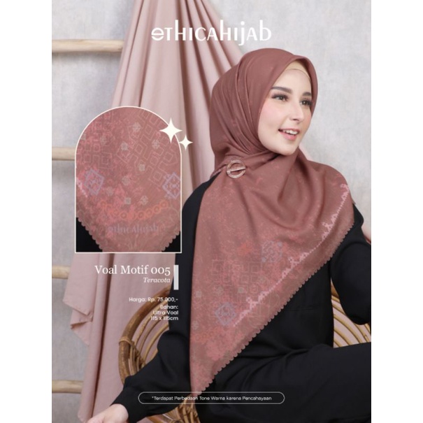 HJAB SEGIEMPAT MOTIF 001 • 015 • ETHICA HIJAB