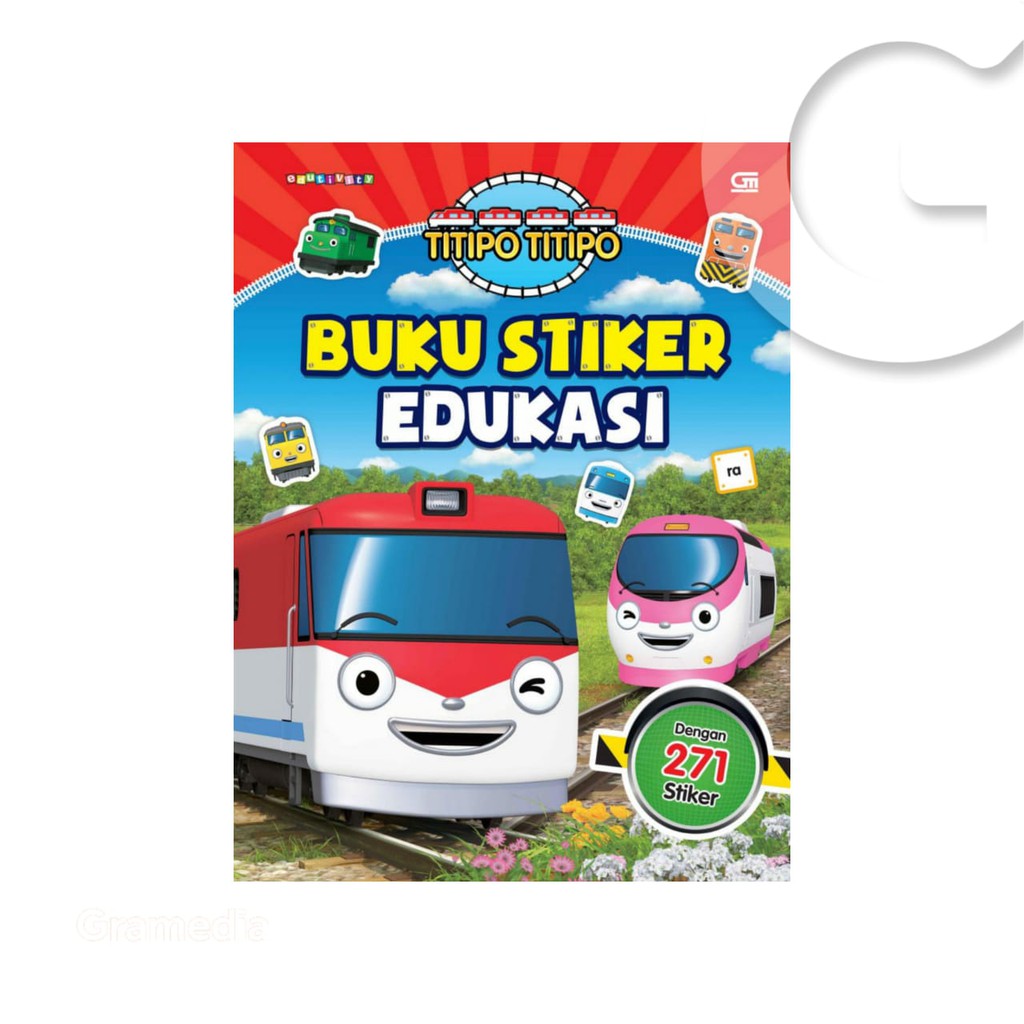 Gramedia Gorontalo - Titipo : Buku Stiker Edukasi