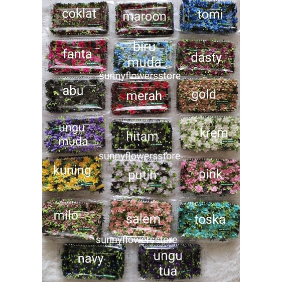 APLIKASI BUNGA BONGSAI /JBS  ISI 144 PCS