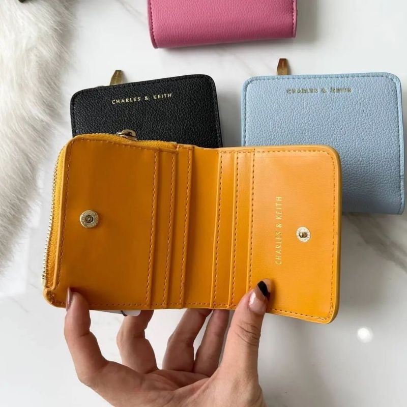 7.7 SALE | CK Snap Button Card Holder