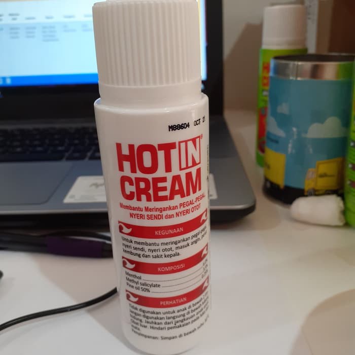 Hotin cream botol putih 120 ml