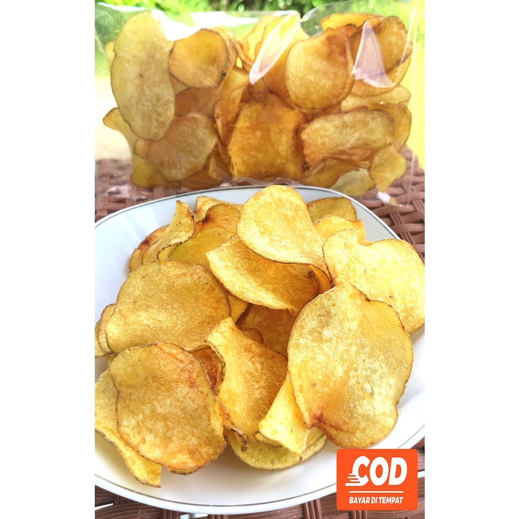 

keripik kentang gurih dan original 60 gram