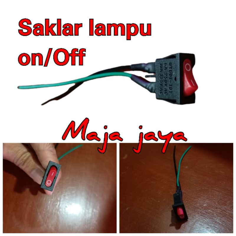 Saklar lampu Saklar on off Universal lampu motor