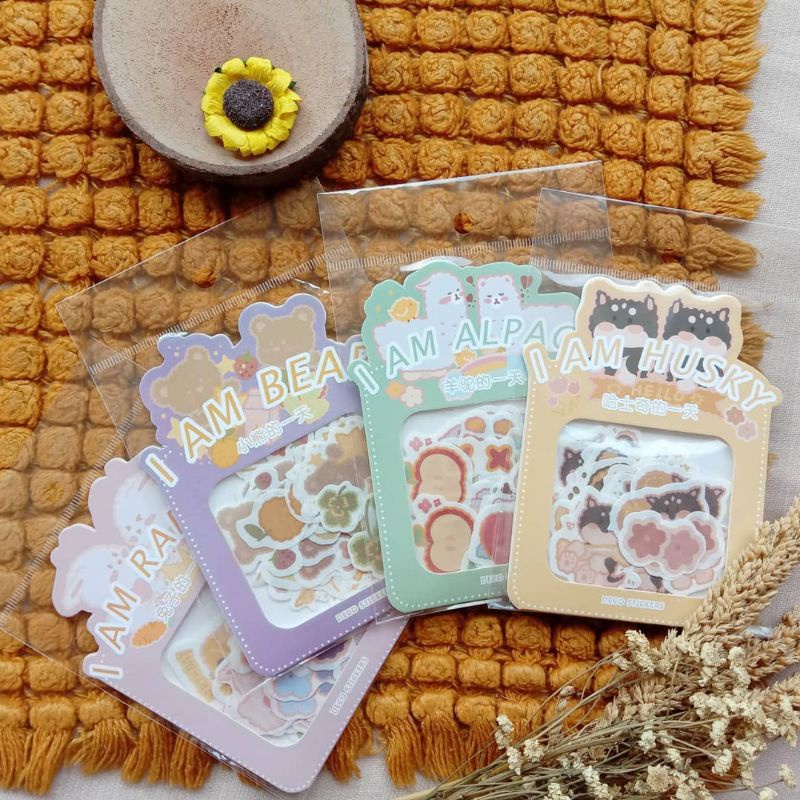 

ANIMAL STICKER PACK 30 PCS PER PACK UKURAN 2-4 CM