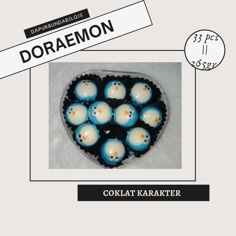 

cokalat karakter Doraemon / buah tangan / hampers