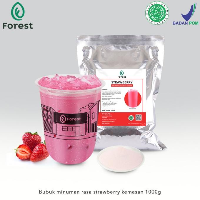 

Bubuk Minuman STRAWBERRY Powder - Forest Bubble Drink