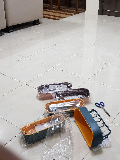 Rak Tempel Dinding Kamar Mandi / Rak Kamar Mandi Dinding Tempat Penyimpanan Lmr127