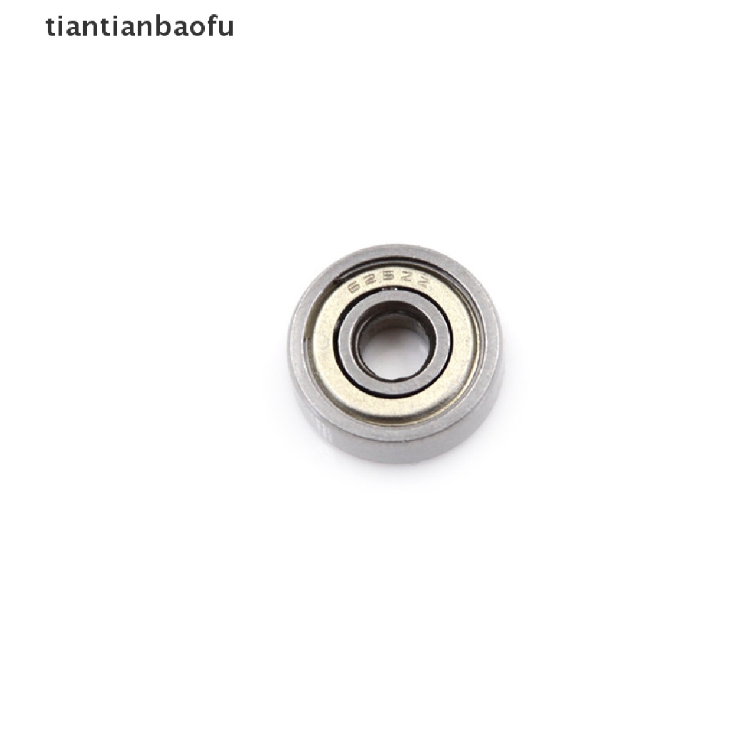 10 Pcs 625ZZ Miniatur Bola Bearing Radial Metrik Bahan Karet Logam Model Perisai Metrik