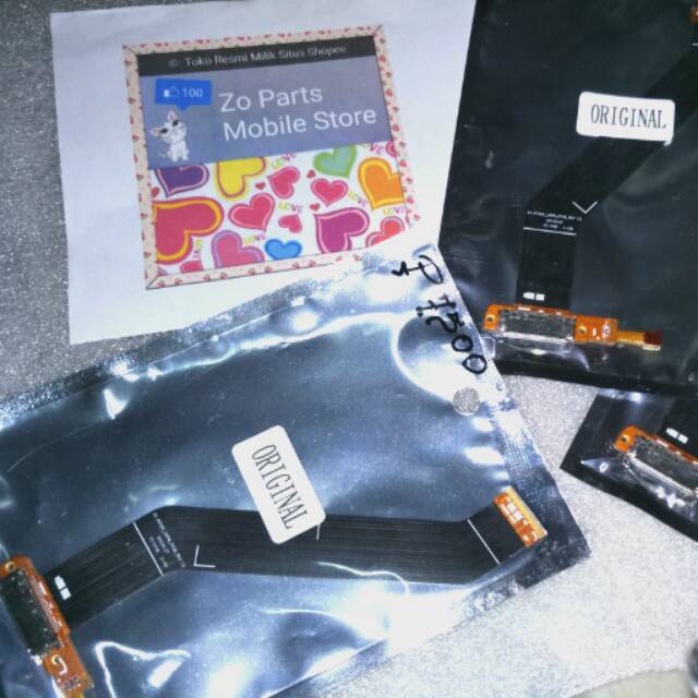 Flexibel (Konektor Charger MIC) Samsung Galaxy Tab (10.1 Inchi) (GT-P7500/GT-P7510) (ORIGINAL)