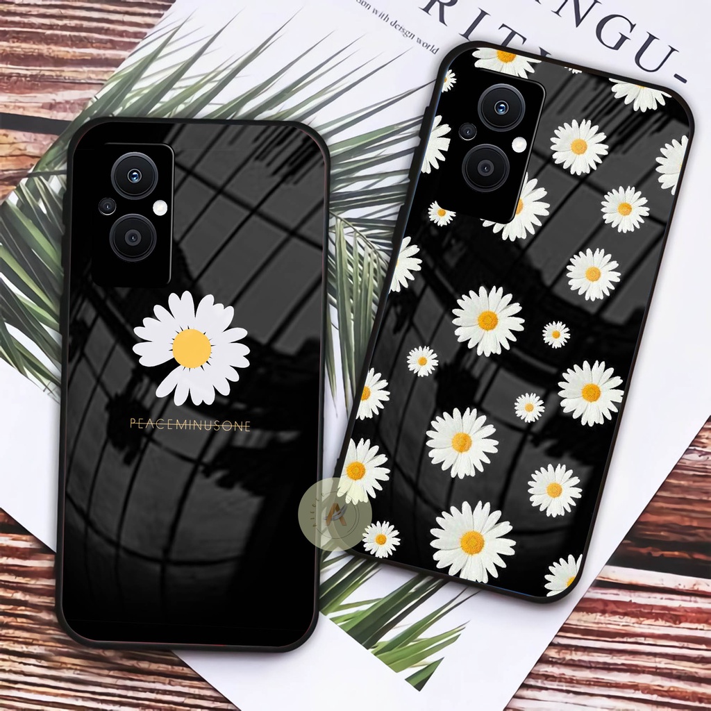 Softcase Glass Oppo Reno 7z - GK12 - Case HP Oppo Reno 7z - Case Oppo Reno 7z - Kesing HP Oppo Reno 