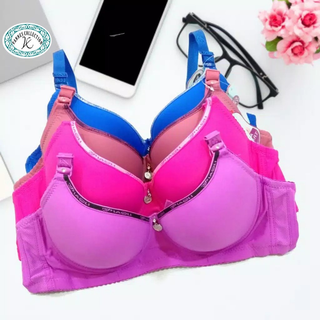 Bra Piaoli Busa Tipis Kawat/Bra Jumbo 36-46/Bra Jumbo Cup-C FullCup