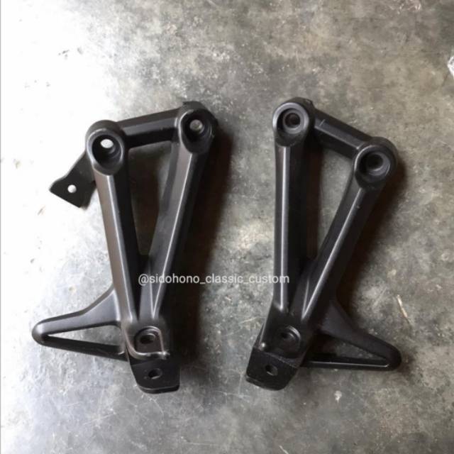 Postep belakang moge yamaha MT09 YZ09 original ori hitam