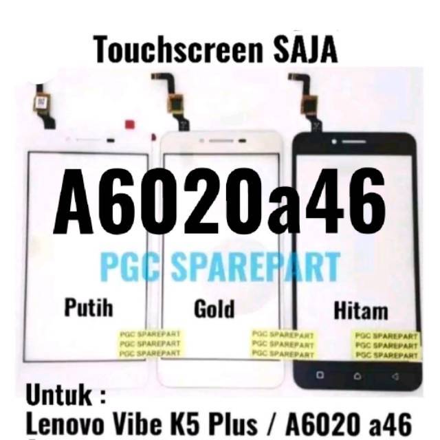 Original Touchscreen Lenovo Vibe K5 Plus A6020a46 A6020 A46 Layar Kaca Sentuh Ts Shopee Indonesia