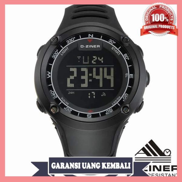 Jam Tangan Pria D-Ziner Original Digital Simple