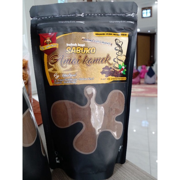 

SABUAK KOPI AMAI KAMEK (BUBUK KOPI)
