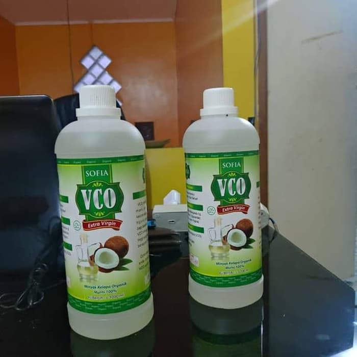 

VCO Virgin Coconut Oil Minyak Kelapa Murni 1 liter, 1000 ml Terbaik
