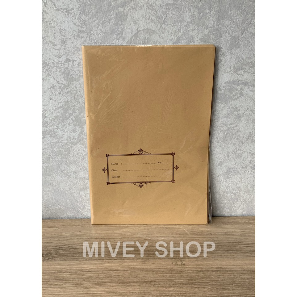 Sampul Coklat Ukuran Boxy Sampul Coklat Buku Tulis Boxy Shopee Indonesia 8329