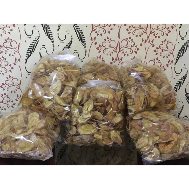 

Keripik Pisang Nangka Sehat Bumbu Manis Alami 310gram