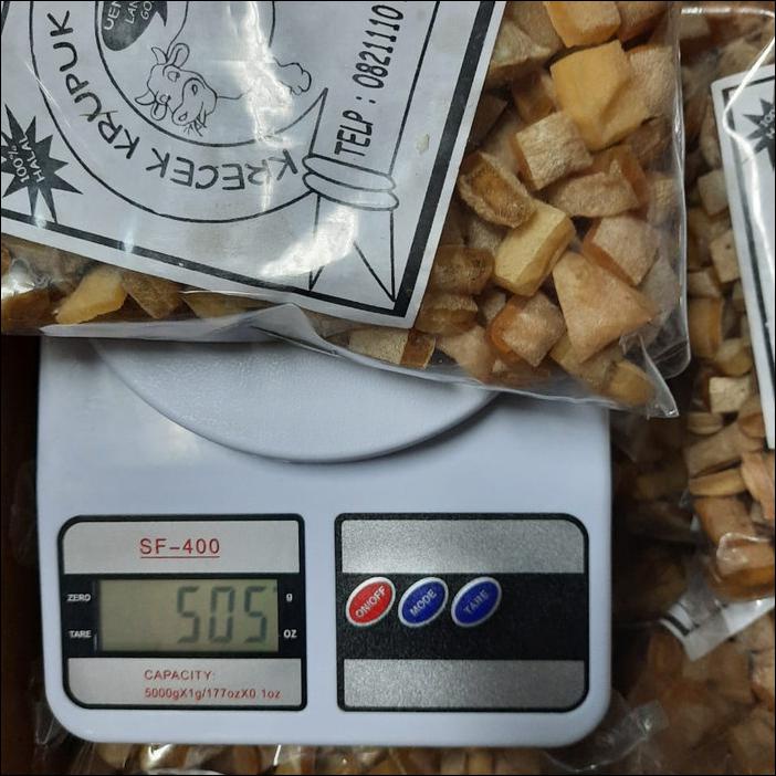 

PROMOO!! KERUPUK RAMBAK KRECEK SAPI MENTAH KOTAK ISI 500GRAM
