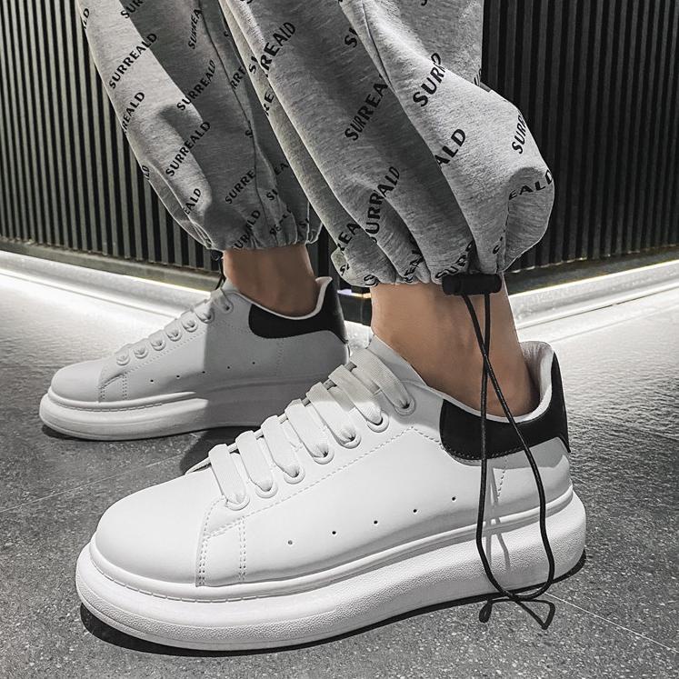 Dijamin Miring harga.. Beeyoo Sepatu Sneakers Wanita Tali Putih Sepatu Kets Sepatu Cewek Fashion Imp