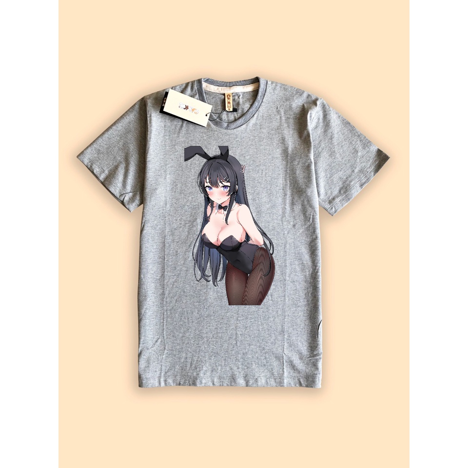 Kaos Tshirt Anime Waifu Mai Sakurajima Aobuta
