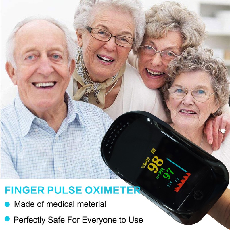 Oximeter COD Fingertip Pulse Oximeter Sp02 Alat Kesehatan Cek Detak Jantung