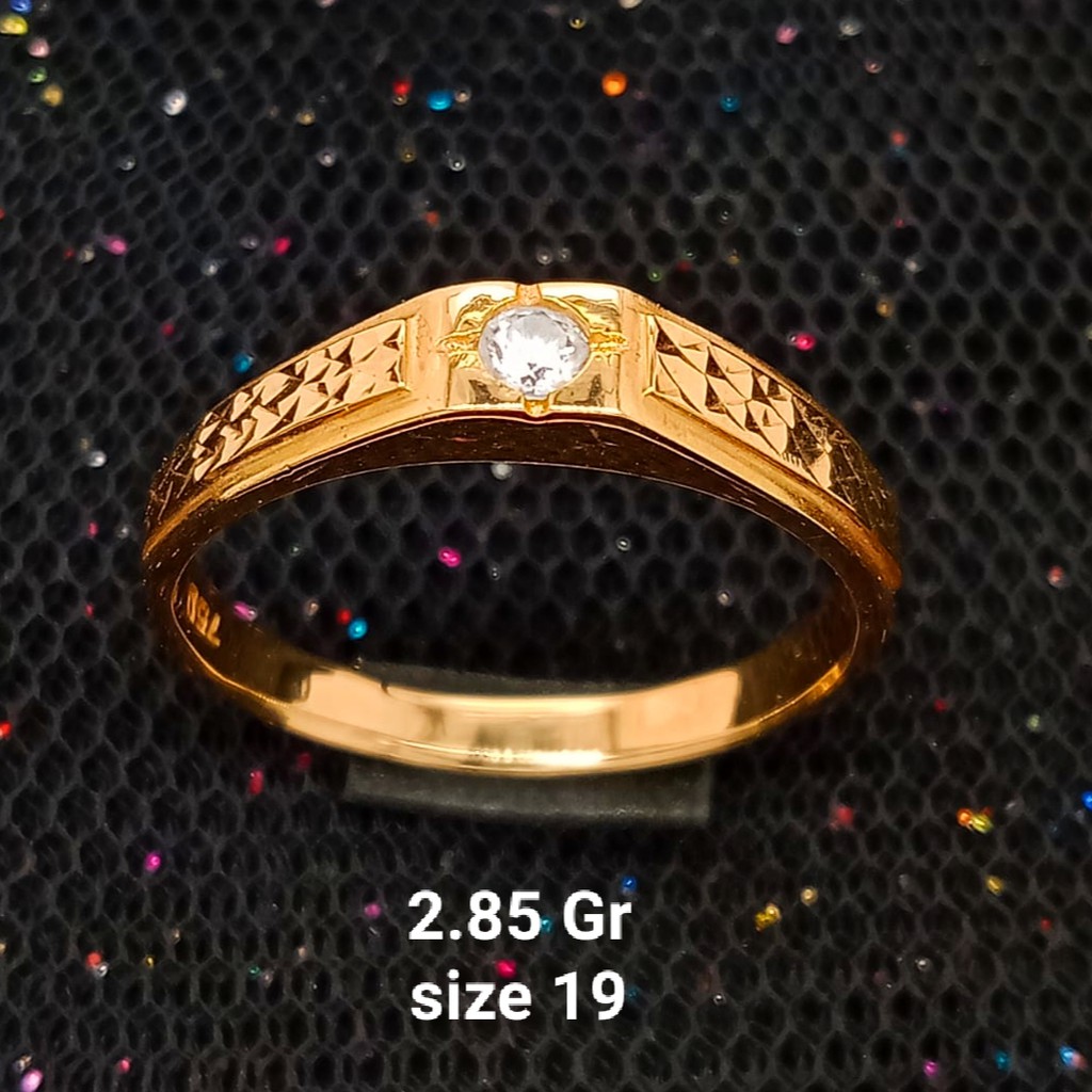 Cincin Emas 17 K - 2.85 gr Kadar 750 - 2922