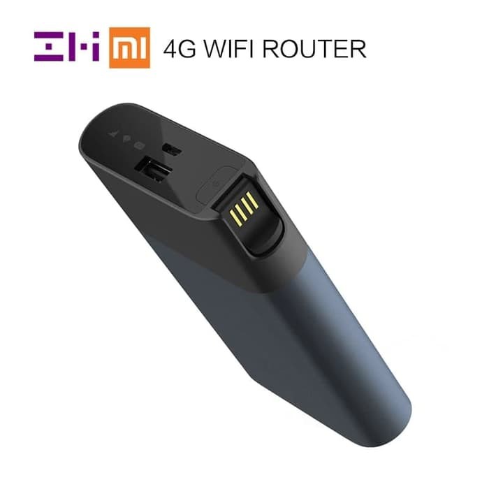 Xiaomi Zmi 4G Wifi Router Power Bank Mifi Mobile Hotspot 10000mAh