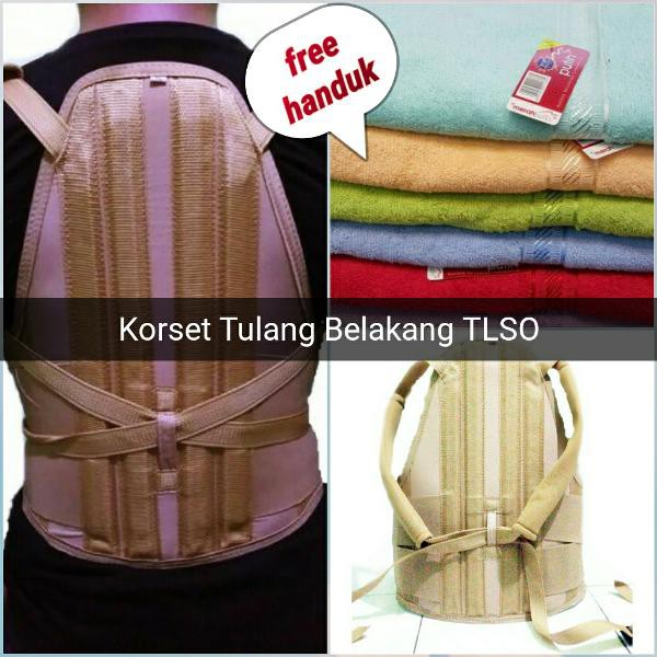 free ongkir Korset Kesehatan Penyangga Tulang Belakang Punggung TLSO
