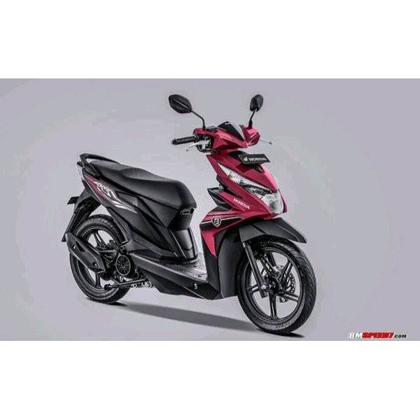 spakbor depan beat esp new eco - Beat street k81 hitam doff Original