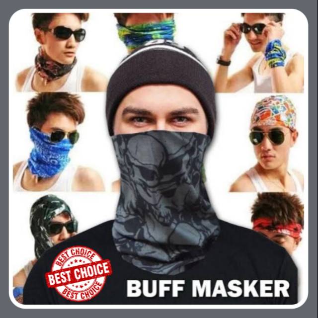 BUFF MASKER / Masker Buff / Masker Kain / Slayer / Bandana / Slampe