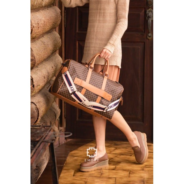 Tas TRAVELING WANITA TERBARU EMORY TERBARU FASHIONABLE BRANDED KEKINIAN  2021 Armeyna.  03EMO79