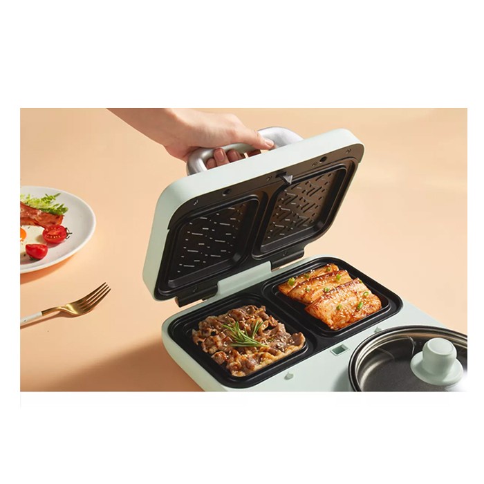 Olike Breakfast Sandwich Maker / Toaster Breakfast Multifungsi