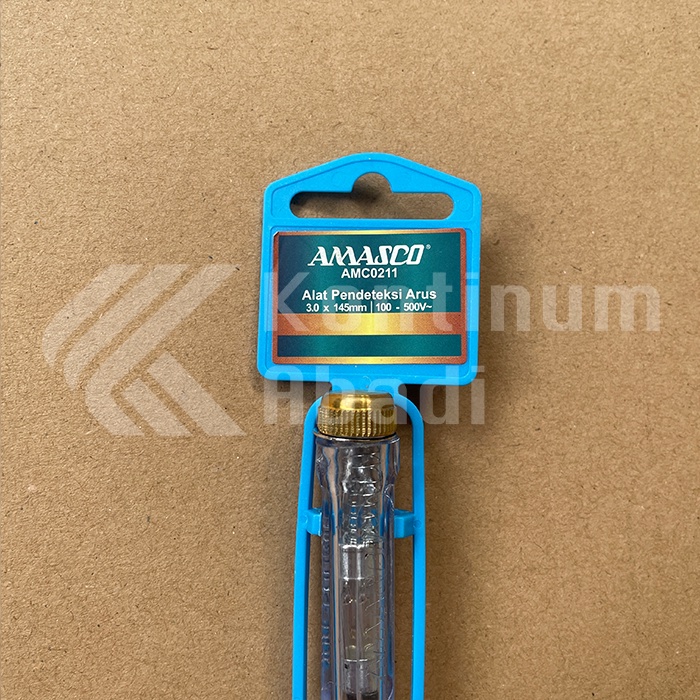 OBENG TEST PEN AMASCO / TESPEN AMC0211 / ALAT PENDETEKSI ARUS